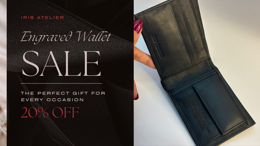 Elevate Your Style with Personalized Engraved Wallets - Iris Atelier India