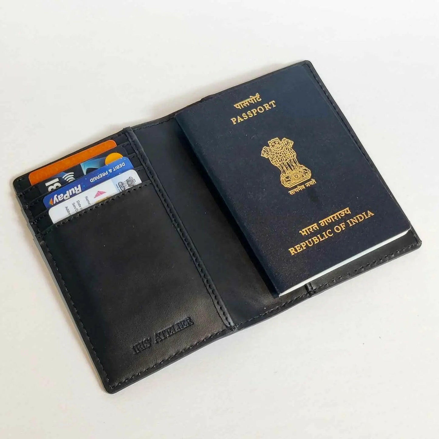 Personalized Passport Holder - Iris Atelier India