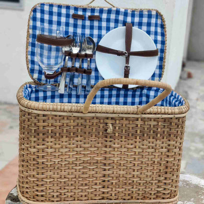 Welle Picnic Basket - Iris Atelier India