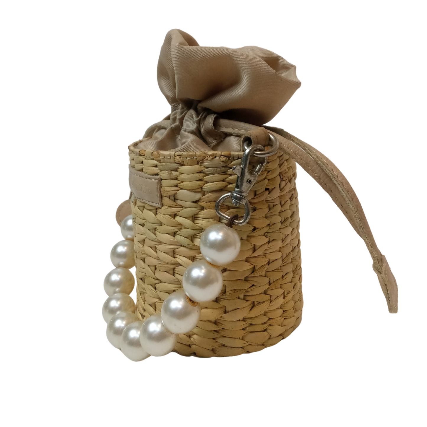 Women Natural Straw Potli Bag - Iris Atelier India
