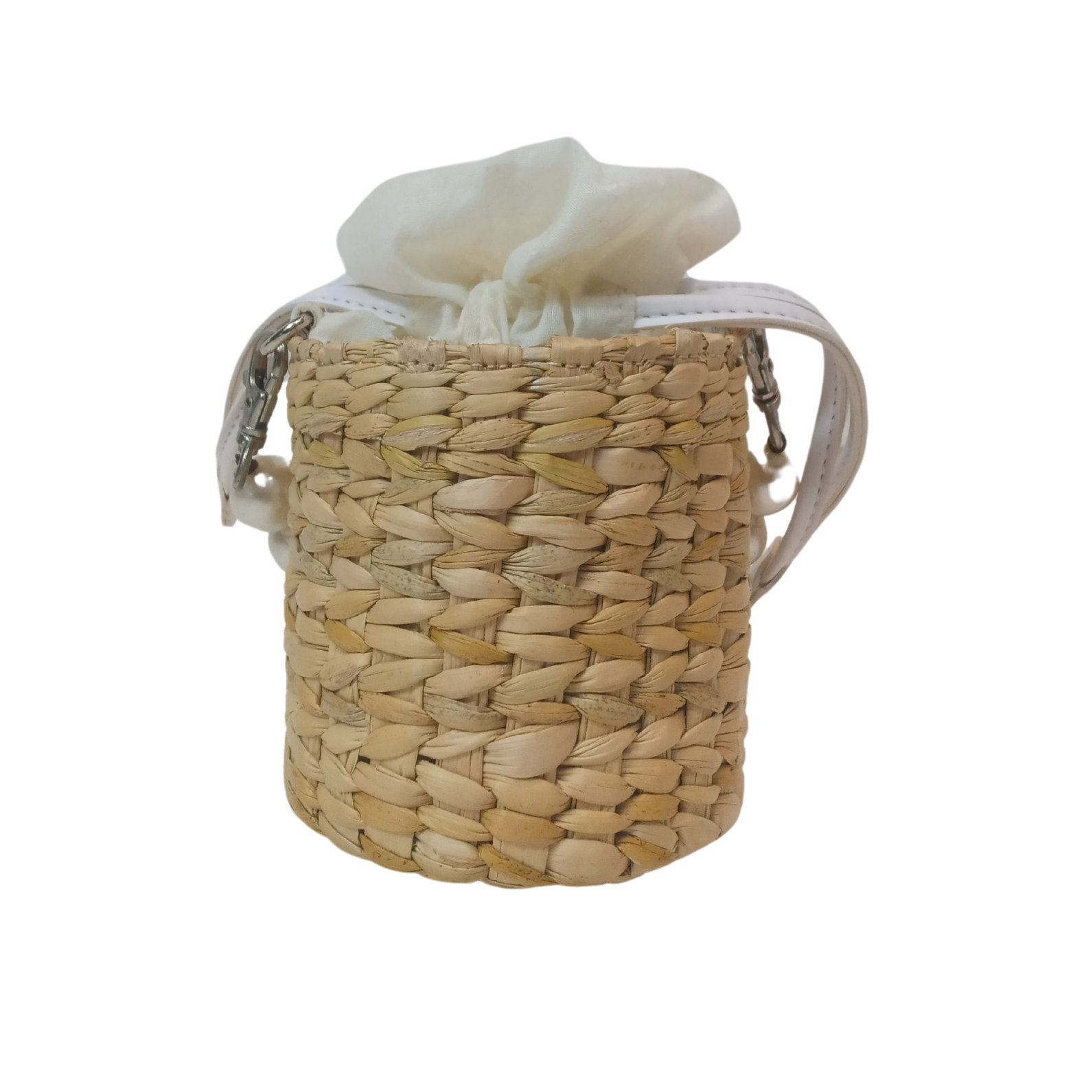 Women Natural Straw Potli Bag - Iris Atelier India
