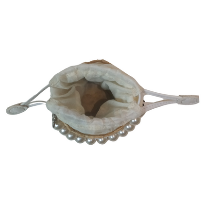 Women Natural Straw Potli Bag - Iris Atelier India