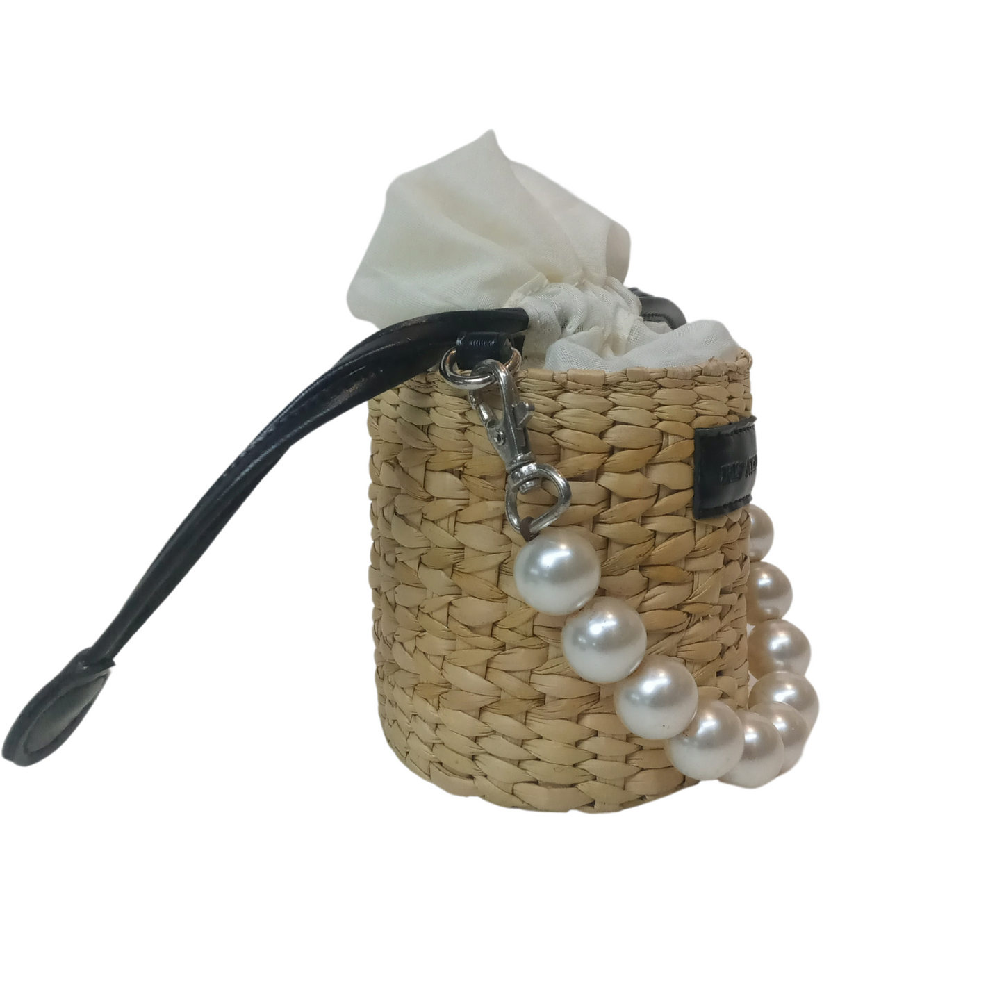 Women Natural Straw Potli Bag - Iris Atelier India