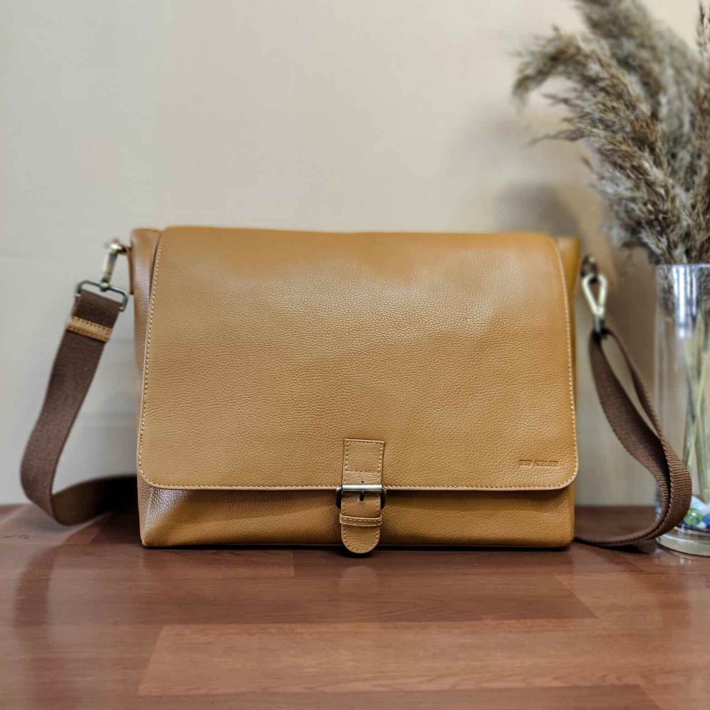 Messenger Laptop Bag - Iris Atelier India