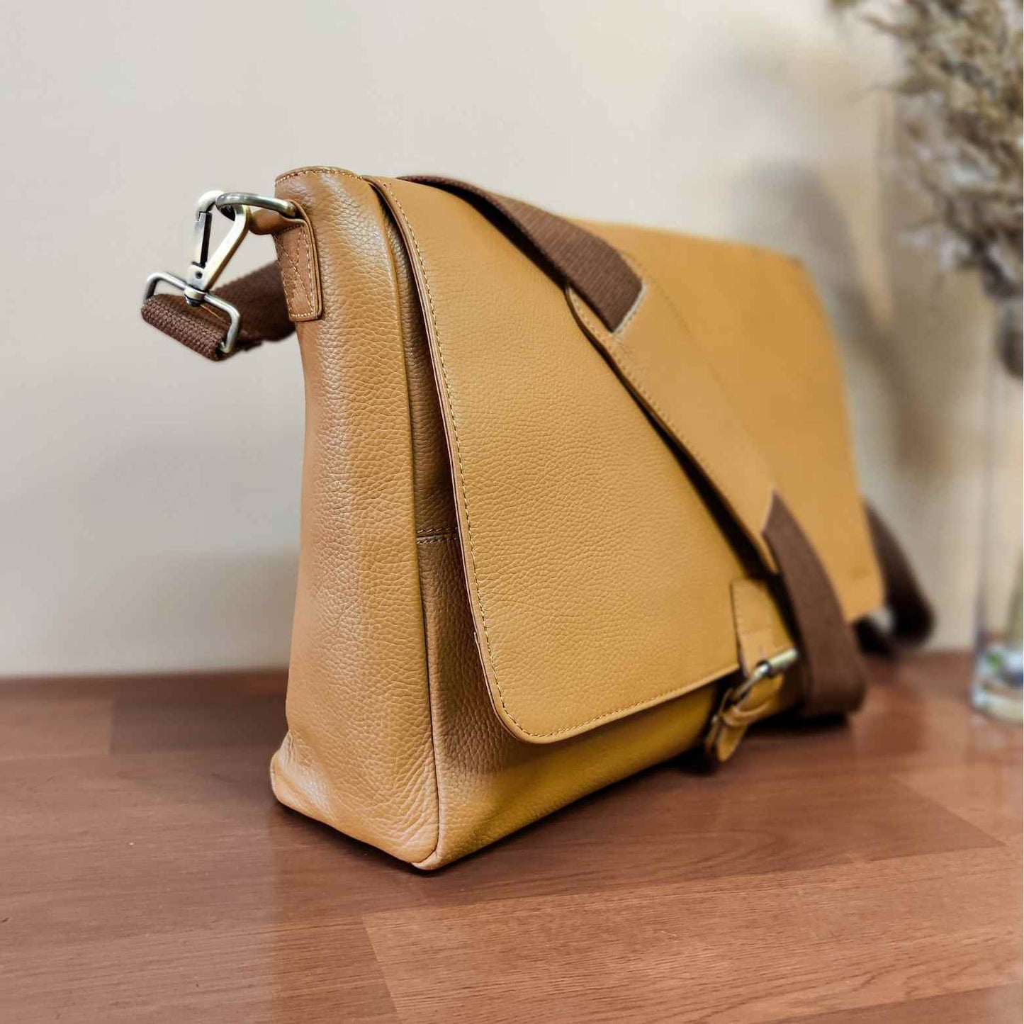 Messenger Laptop Bag - Iris Atelier India
