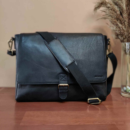 Messenger Laptop Bag - Iris Atelier India