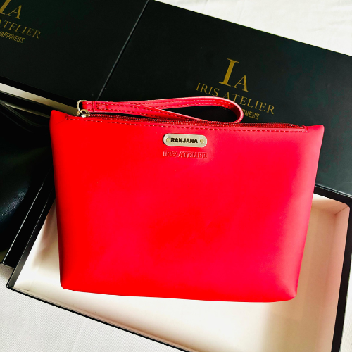 Personalise Make Up Pouch for Women - Iris Atelier India