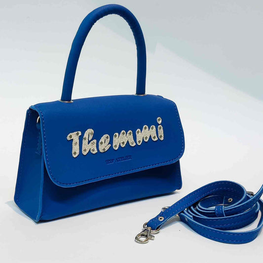 Lady Mini Bag (Royal Blue) - Iris Atelier India
