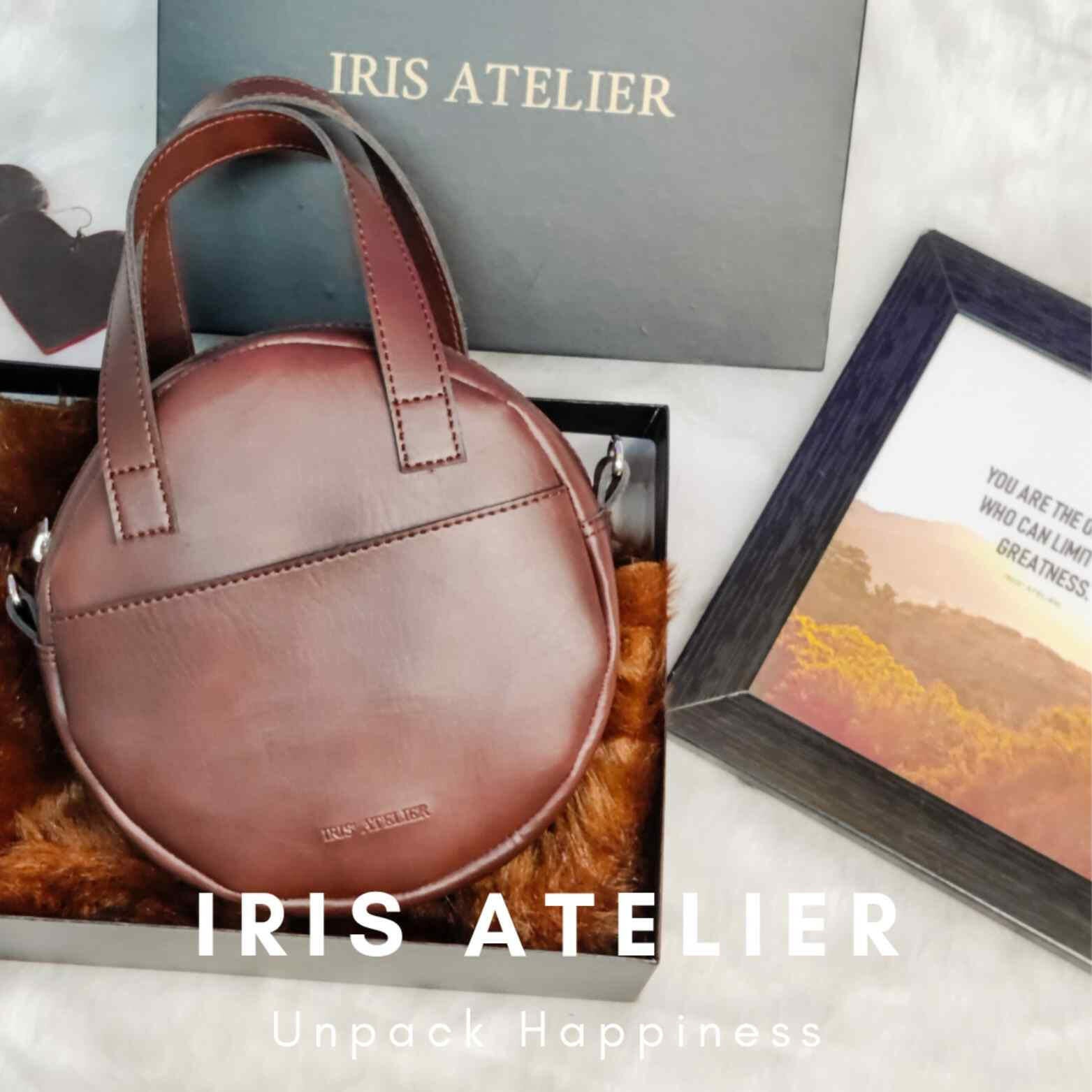 HALINA ROUND BAG - Iris Atelier India