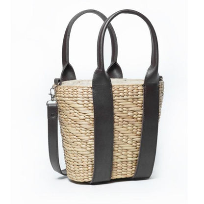 Graceful Escape Natural Straw Beach Bag - Iris Atelier India