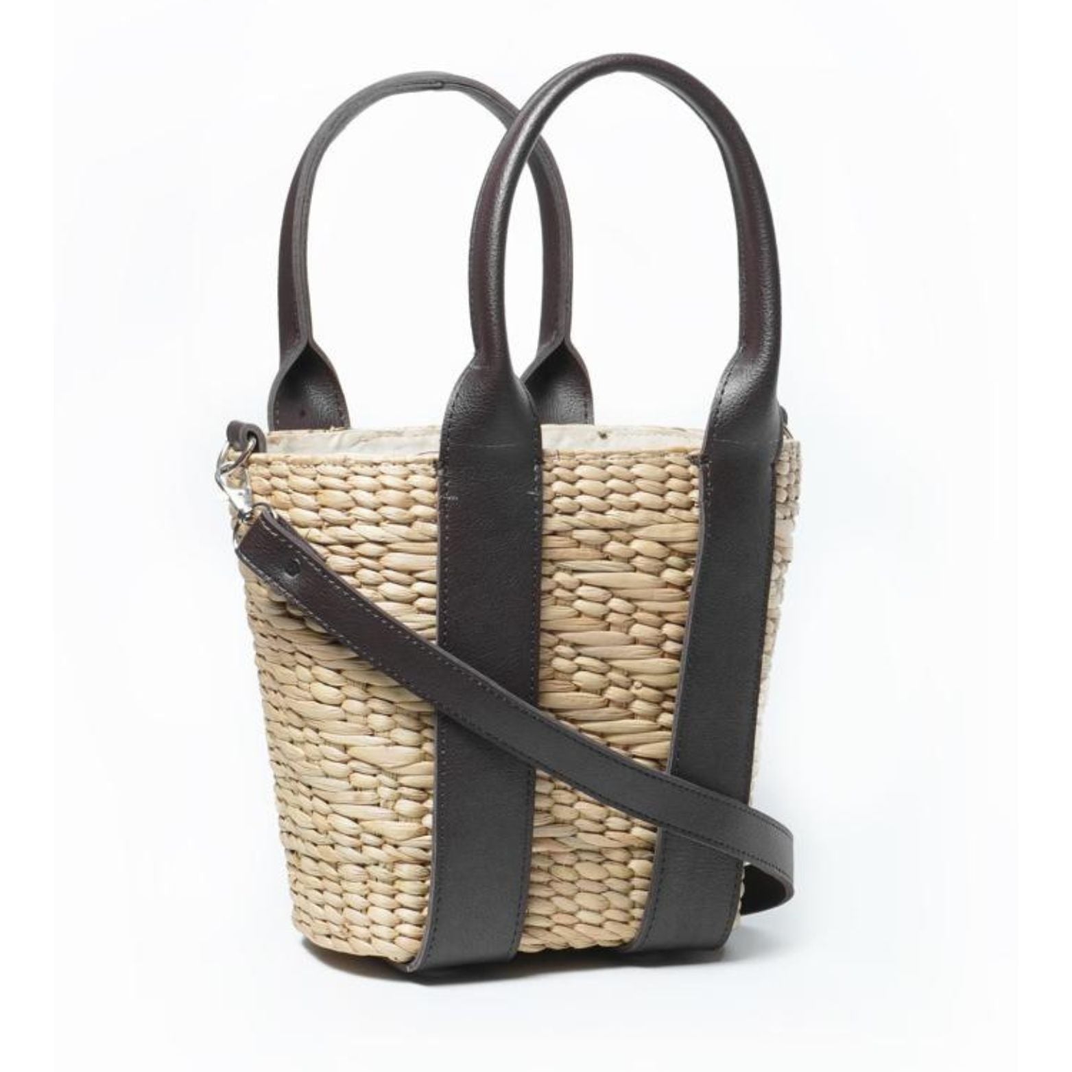 Graceful Escape Natural Straw Beach Bag - Iris Atelier India