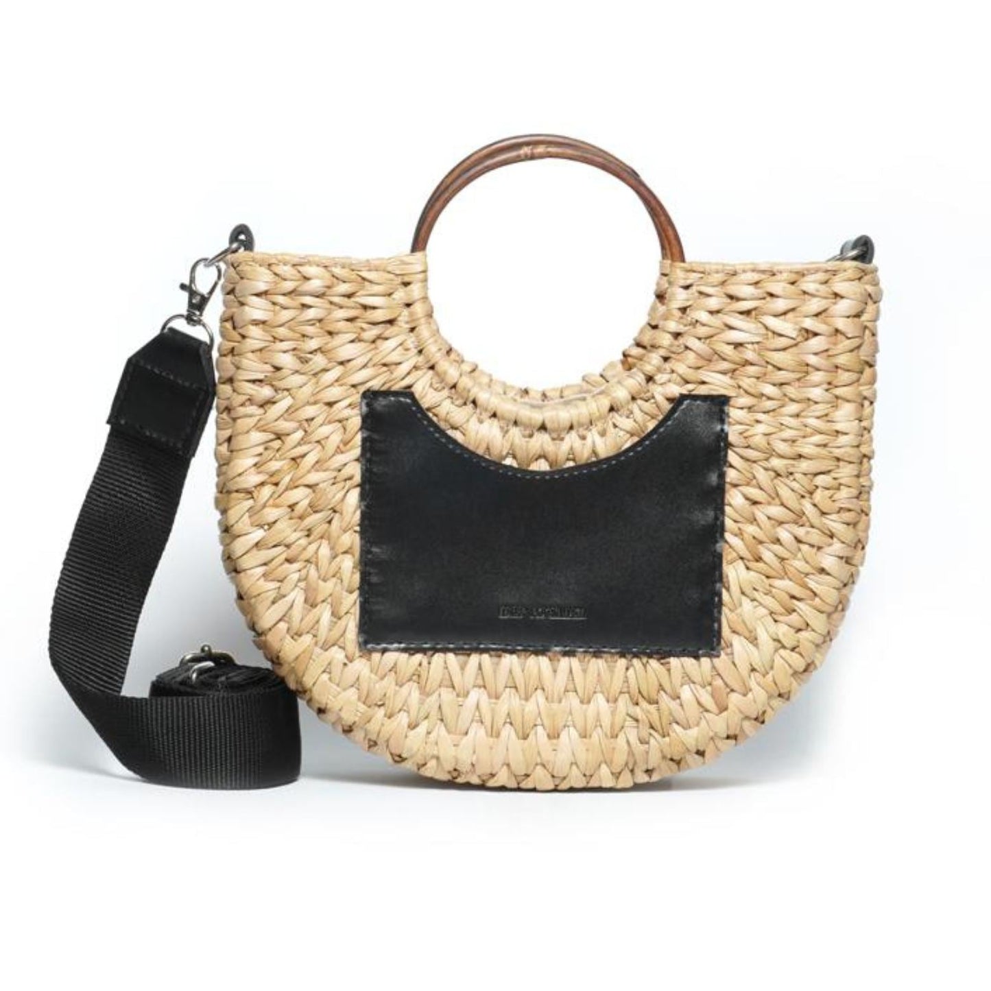 Seven Mile Paradise Natural Straw Tote Bag - Iris Atelier India